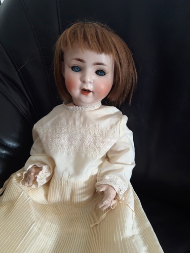 Antike porzellankopfpuppe - antike,