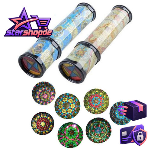 Kaleidoskop spielzeug 2pcs - kaleidoskop,