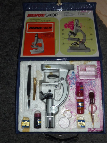 Altes revue skop 600 mikroskop - skop,