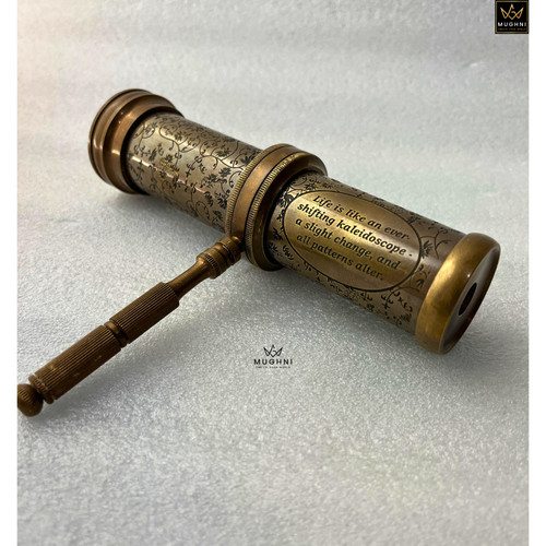 Antik messing kaleidoskop - antik,