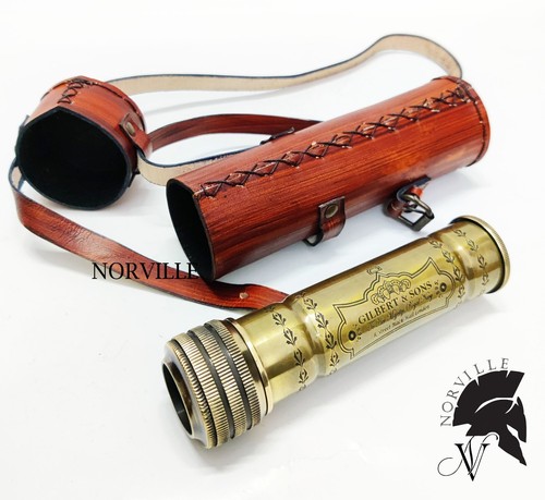 Antik messing kaleidoskop - antik,